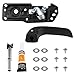 Interior Door Handle Kit fits Chevy Silverado, Tahoe, Suburban, Avalanche, GMC Sierra, Yukon, Cadillac Escalade 2007-2014 Replaces # 80374, 20833606