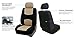 FH GROUP FH-FB050115 Full Set Flat Cloth Car Seat Covers Beige Color- Fit Most Car, Truck, Suv, or Van