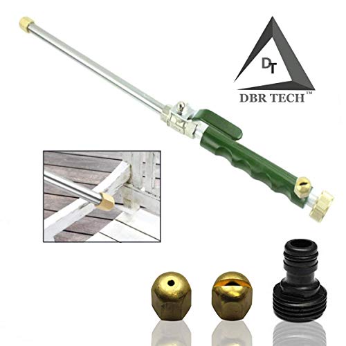 DBR Tech TM Hydro Jet High Pressure Power Washer, Pressure Washer Gun Whit Garden Hose End, Hydrojet Power Washer Nozzle