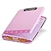 Officemate Breast Cancer Awareness BCA Slim Clipboard Storage Box