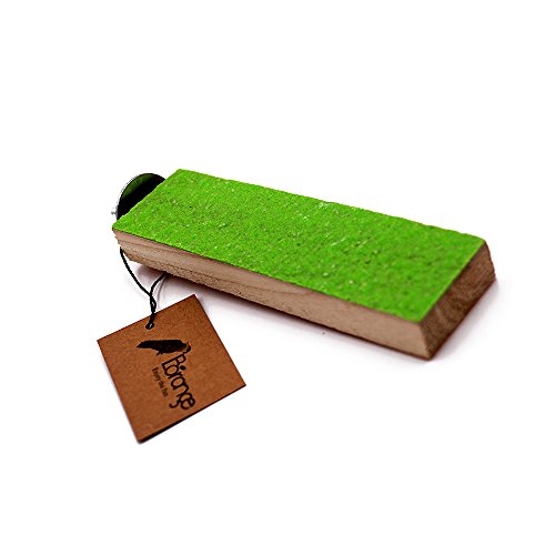 Borange Bird Platform Parrot Perches Birds Natural Woood Stand Quartz Sands Hardwood Branches Perch for Small and Medium Birds Parakeet Conure Cockatiel Budgie