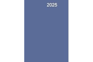 Agenda 2025 : journalier, 1 page par jour avec heure et demi-heure, 12 mois, de janvier 2025 à décembre 2025, Agenda format 1