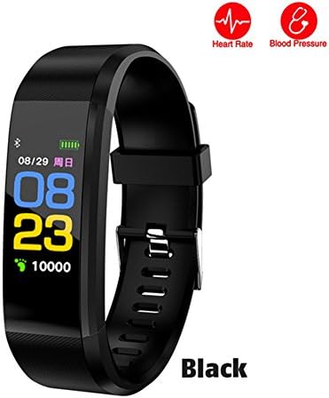 ANYIKE Fitness Tracker with Heart Rate Monitor, Sports Activity Tracker, Pedometer Watch with Sleep Monitor for Men Women Kids