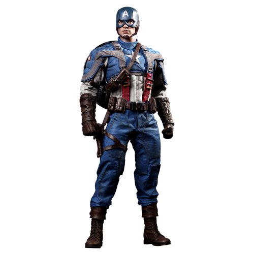 Hot Toys Captain America The First Avenger Movie Masterpiece 1/6 Scale Collectible Figure Captain America by Hot Toys