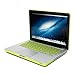 GMYLE 4 in 1 Bundle Soft-Touch Frosted Hard Case for Macbook Pro 13 inch with CD-ROM (Model: A1278) with Keyboard Cover, Screen Protector, Sleeve - Neon Yellow
