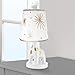 Lambs & Ivy Signature Moonbeams Lamp with Shade & Bulb - Gold, White, Animals