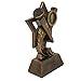 Decade Awards Microphone Trophy, Gold - Mic Drop Award - 6 Inch Tall - Engraved Plate on Request