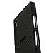 Smays Anti-Slip Stripe Design Rubberized Slide Case w/Swivel Belt Clip Holster Stand for Sony Xperia Z1 Honami L39h