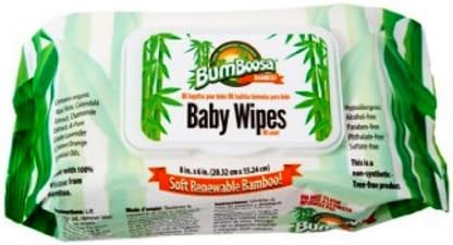 Bum Boosa Bamboo Baby Wipes, 80 Count (Pack of 24)