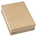 MDF Board - 30-Pack Wood Board, Medium Density Fibreboard, Hardwood Board, Brown, 3.875 x 5.875 x 0.0625 Inches