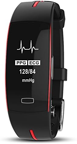 JIAYOUNX Fitness Tracker Smart Bracelet Watch,Heart Blood Pressure Monitoring ECG+PPG Double Monitoring Electrocardiogram Display Smart Movement Bracelet