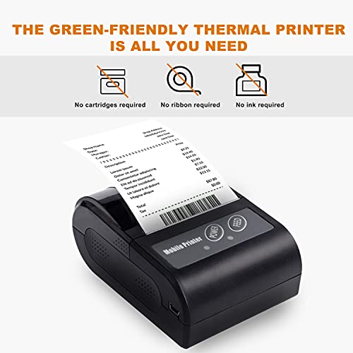 Rongta Mobile Bluetooth Receipt POS Printer Mini Portable Direct