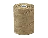 C-LON Micro Bead Cord, Khaki - 0.12mm, 320 Yard Spool