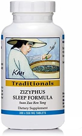 Zizyphus Sleep Formula 300 Tablets by Kan Herbs