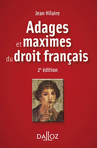 Adages et maximes du droit français