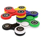 FIDGET DICE Hand Fidget Toy Spinners Stress Reducer with Ceramic Bearing (Yellow)