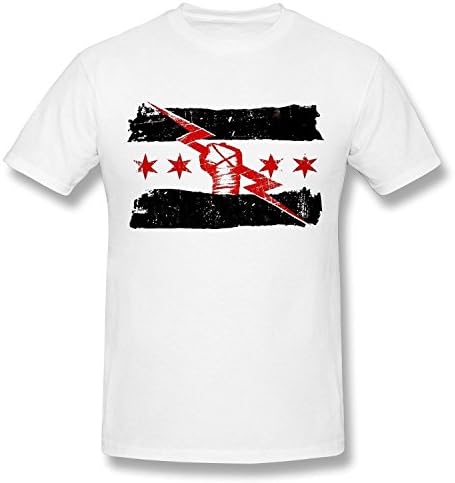 Arriasa Men's CM Punk Best In The World Logo T-shirts Short Sleeve