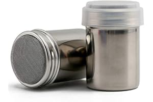 Stainless Steel Chocolate Shaker Icing Sugar Powder Cocoa Flour Coffee Sifter Dexterous and professional