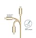 LAX iPhone Charger Lightning Cable - MFi Certified Durable Braided Apple Lightning USB Cord for iPhone 11/11 Pro Max/XS Max/X/iPad, iPod & More