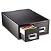 SteelMaster 263F5816DBLA Drawer Card Cabinet Holds 3,000 5 x 8 Cards, 18 2/5" x 16" x 7 1/4"