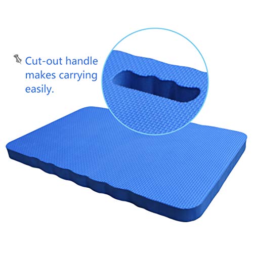 PHYEX 2 Pack Foam Kneeling Pad, Bath Kneeler for Baby Bath, Large Seat Cushion for Home Garden Patio Outdoor School Car Repair, 2 Pack 18”x11”x1” - Thumbnail 3