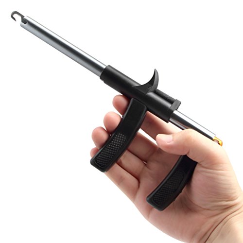 image for CrazyShark Hook Remover Aluminum Fish Hook Remover Extractor 9.6in Gun