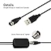 drunkilk TV Antenna, 1080P 50 Miles Range Indoor Digital HDTV Antenna,Upgraded USB Powered Amplified Antenna, Anti-Interference Detachable Amplifier Signal Booster for Television Channels (Black)