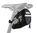 Roswheel 13196 1.2L Capacity Bike Saddle Bag Bicycle Under Seat Pack Cycling Accessories Pouch, Blac