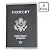 Alait (5- Pack) Plastic Passport Cover - Passport Protector - PVC Passport Cover - U.S. Passport Protector -ID Card Protector Case (Frosted)