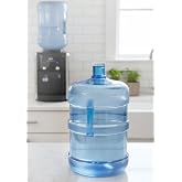 5 Gal BPA‑Free Durable Water Bottle for Top &amp; Bottom Load Dispensers | 5 gallon clear water bottle,BPA‑free,recycled material,grip handle,53mm twist‑off cap,fits top &amp; bottom‑load water dispensers