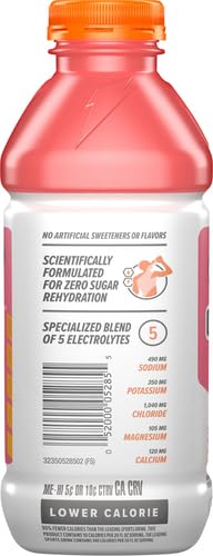 GATORADE, ZERO STRAWBERRY KIWI, 20 OUNCE