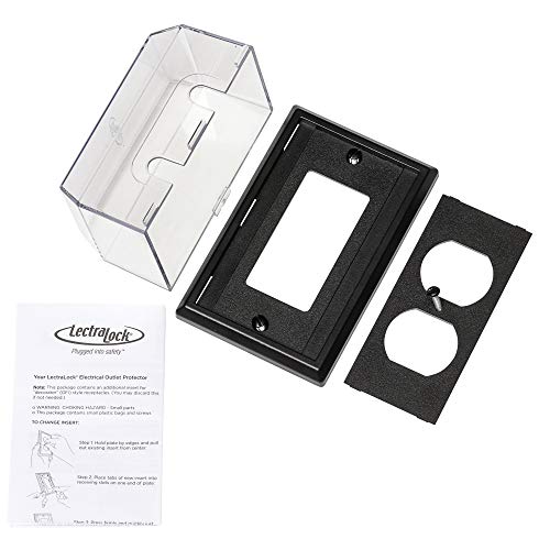 LectraLock Baby Safety Electrical Outlet Cover Small Child Proof