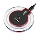 Wireless Phone Charger, 5V Qi-Certified Ultra-Slim Wireless Charger Compatible iPhone Xs Max/XS/XR/X/8/8 Plus, Galaxy S9/S9+/S8/S8+/Note 8 (Black)