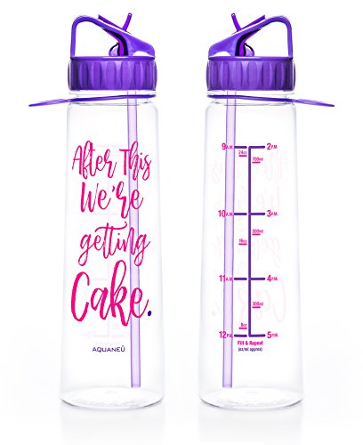 30oz inspirational fitness workout sports water bottle …