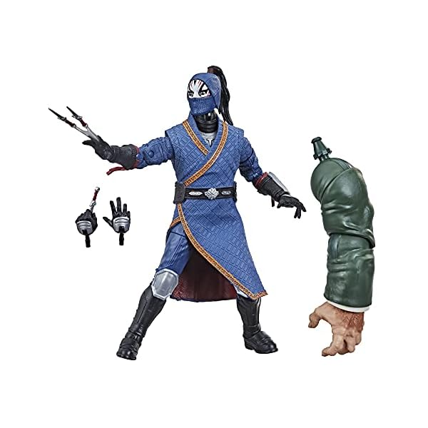 Hasbro-Marvel-Legends-Series-Shang-Chi-and-the-Legend-of-the-Ten-Rings-15-cm-Collectible-Death-Dealer-Action-Figure-Toy-for-Ages-4-and-Up Shang Chi , F0251 Hasbro Marvel Legends Series and the Legend of the Ten Rings 15-cm Collectible Death Dealer Action…