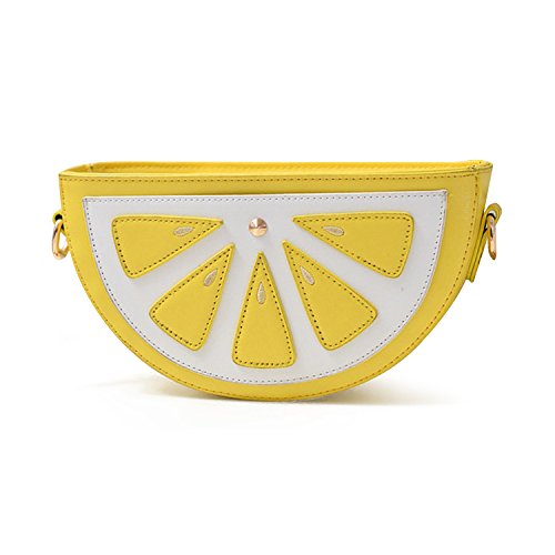 New Cute Fruits Watermelon Lemon Cross body Bags Clutch Purse Novelty Shell Pearl Shoulder Bags