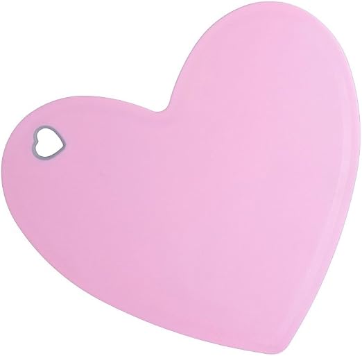 Amazon Com Small Cutting Board Heart Shaped Plastic Pink Fruit Chopping Boards Mat For Vegetables Fruits Crackers Cheese Love And Cute Kitchen Gifts For Women Or Girls Kitchen Dining