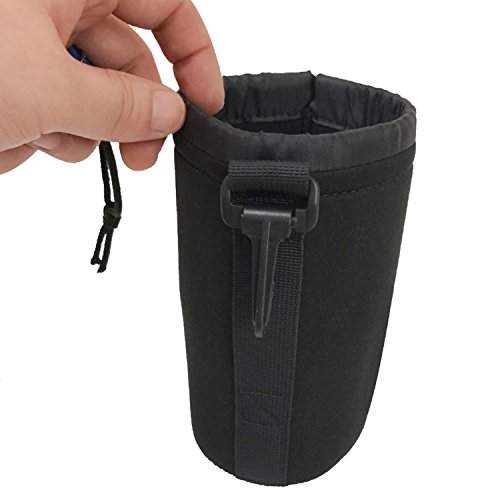 4 Pack Camera Lens Case,Thick Soft Thick Protective Neoprene Lens Pouch Bag for Sony A7RIII Canon Nikon Pentax Olympus Panasonic - Thumbnail 7