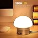 MoKo Smart LED Desk Lamp, Dimmable Eye-Care Table Ambience Lighting / Bedside Lamp / Nightstand Lamp, 3-Level Brightness, Touch-Sensitive Control, Built-in 6 USB Smart Charging Port, SILVER