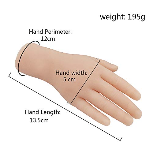 1 Pair Silicone Lifesize 3 Years Old Child Child Mannequin Hand Display Jewerly Display Art Sketch