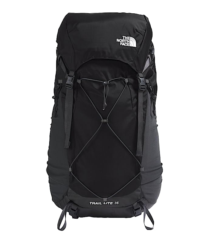 NF0A87C54GZ TRAIL LITE 36 Sports backpack Hombre TNF Black-Asphalt Grey- Tamaño SM