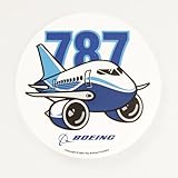 Boeing 787 Pudgy Sticker