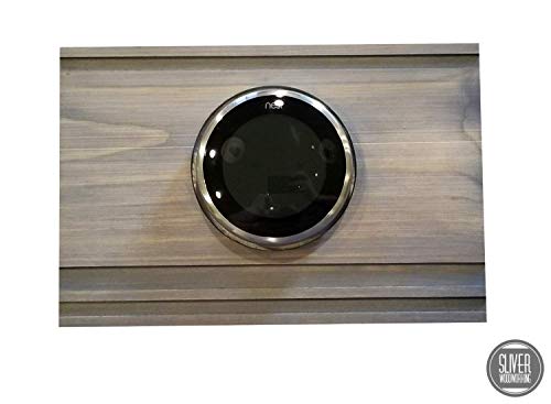 Nest Thermostat Wall Plate GREY, Decorative Wall Plate for Thermostat