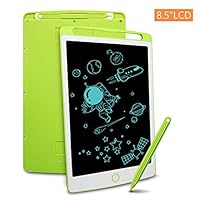 LCD Writing Tablet, Richgv 8.5 Inch Electronic Graphics Tablet Ewriter Board Mini Drawing Pad Gifts for Kids and Adults Green