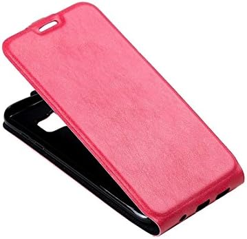High Quality Cases , For Samsung Galaxy S7 Edge / G935 Vertical Flip Leather Case with Card Slot &amp;PhotoFrame ( Color : Magenta )