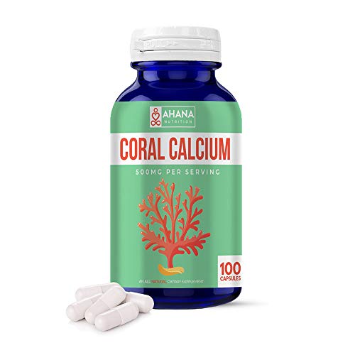 Coral Calcium Capsules by Ahana Nutrition Calcium Pills to Support