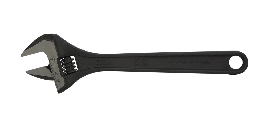 C.K T4366 300mm Adjustable Wrench Wide Jaw