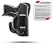 Winthrop Holsters IWB Single Spring Clip Black Leather Holster (Ruger LCP II #1186)