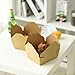 Chinese Take Out Boxes Eco-Friendly 45 Oz Take Out Containers 40 Pack Microwaveble Folding Natural Kraft Food Box Meal Prep Containers for Food Take Out Boxes Stackable to-Go Meal