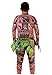 Maui Tattoo T Shirt Cosplay Costumes (XXL, Brown)
